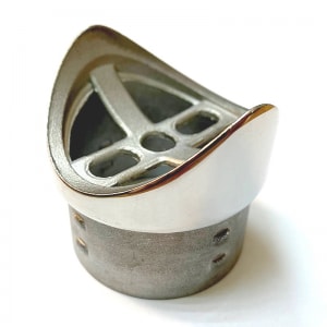 Седловина 50.8x1.5 (зеркало) AISI 304