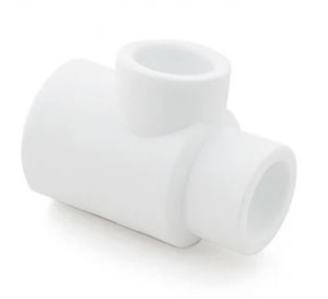 Тройник PP-R переходной белый внутренняя пайка Дн 50x32x32 RTP (РосТурПласт) 28808