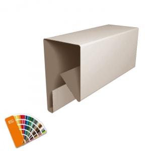 Планка заборная 0,45x20x22x17x2000 цвет под заказ