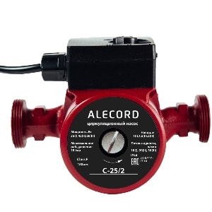 Насос циркуляционный с кабелем Alecord 25/2 180